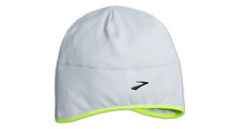 Bonnet brooks notch thermal run visible blanc jaune unisex