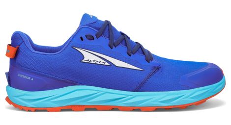 Zapatillas trail running altra superior 6 azul rojo 45