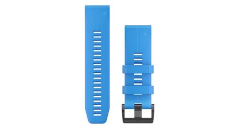 Bracelet silicone garmin quickfit 26 mm bleu cyan