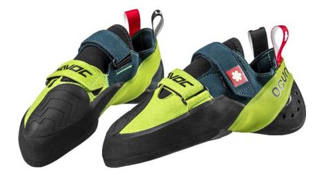 Chaussons d'escalade ocun havoc bleu/vert