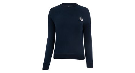 Sweat femme lebram ecusson bleu fonce
