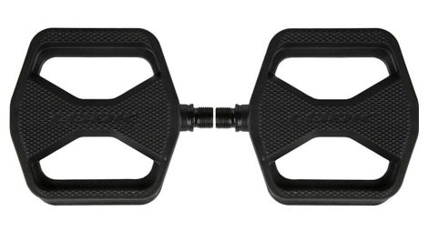 Paire de pedales plates look geo city noir