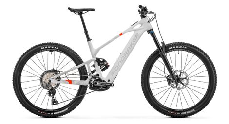 Mondraker crafty carbon r mtb elettrica a sospensione totale shimano 12s 800 wh 29'' bianco 2025