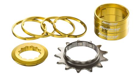 Kit single speed reverse pignon 13 dents or