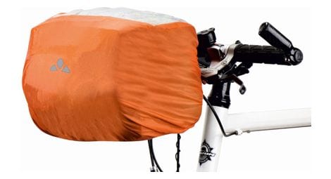 Housse de pluie sacoche de guidon vaude raincover handle bar bag orange