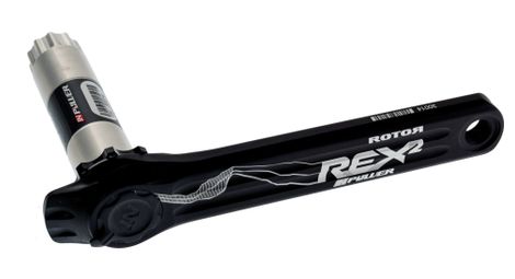 Manivelle gauche avec capteur de puissance rotor inpower rex 2 noir