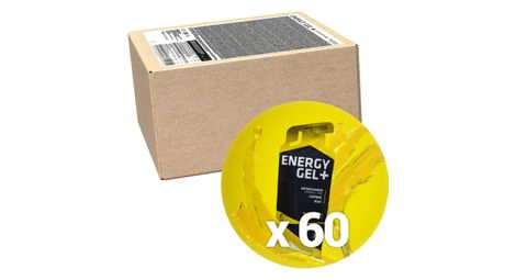 Box 60 gels energetiques decathlon nutrition citron 32g