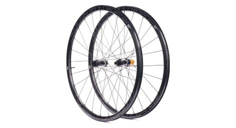 Paire de roues progress sonic disc | 12x100/12x142 mm | center lock | shimano micro spline
