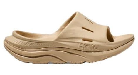 Chaussures de récupération hoka ora recovery slide 3 beige unisexe