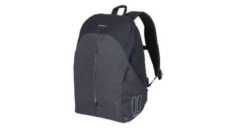 Basil b - commuter nordlicht - sac à dos bicycle compact pour vélo électrique - 13l - noir