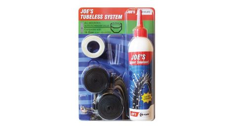 No flats joe's tubeless all-mountain conversion kit 19-25 mm schrader / 240ml