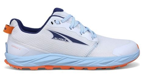 Chaussures de trail running femme altra superior 6 bleu orange