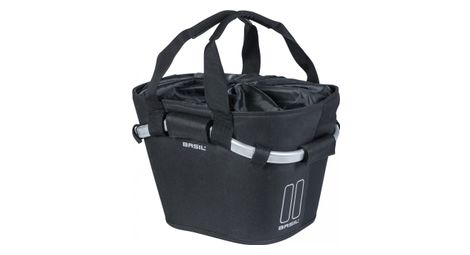 Basil classic carry all front basket kf zwart