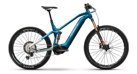 Vtt électrique tout-suspendu haibike allmtn 10 shimano slx 12v 720 wh 29/27.5 bleu gris 2024