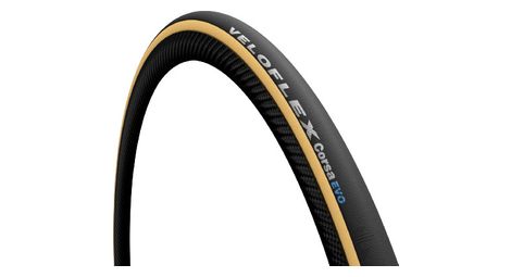 Pneu route veloflex corsa evo 700mm souple noir beige