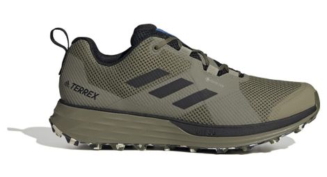 Chaussures Trail Running adidas Terrex Two GTX Khaki Noir