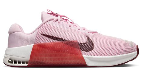 Nike metcon 9 scarpe da cross training donna rosa rossa 40