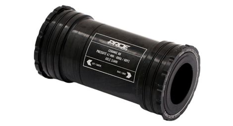 pride racing bb86 interlock ceramic bottom bracket black