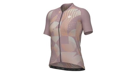 Maglia a manica corta alé enjoy donna viola