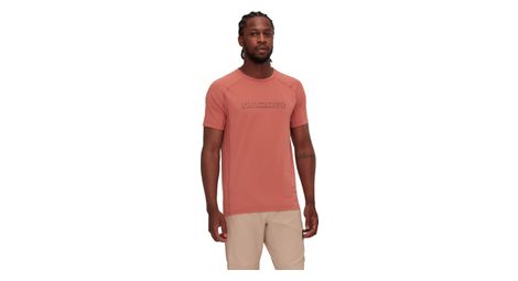 T-shirt technique mammut selun fl logo rouge