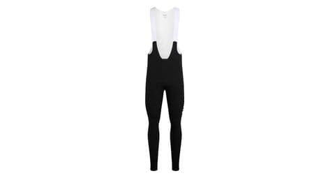 Culote con tirantes de invierno rapha pro team negro/blanco