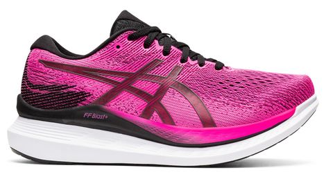 Chaussures de running Asics GlideRide 3 Rose Noir Femme