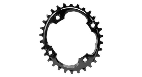 Absoluteblack corona ovale larga stretta 94/4 bcd per trasmissioni sram 12v nera