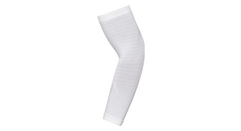 Par de puños ceramicool light odlo blanco unisex