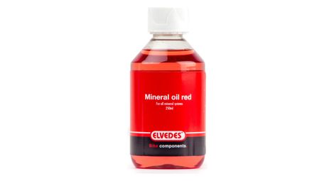 Elvedes huile minérale universelle - rouge (250 ml)