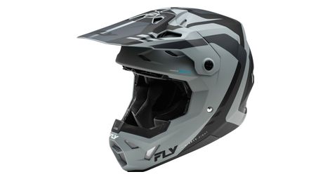 Casque intégral fly racing fly formula cp krypton gris / noir mat