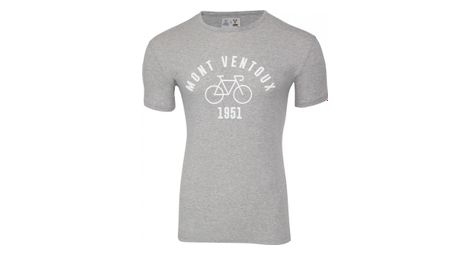 T shirt manches courtes lebram sport d epoque mont ventoux gris