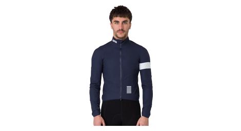 Veste imperméable rapha pro team gore-tex bleu/blanc