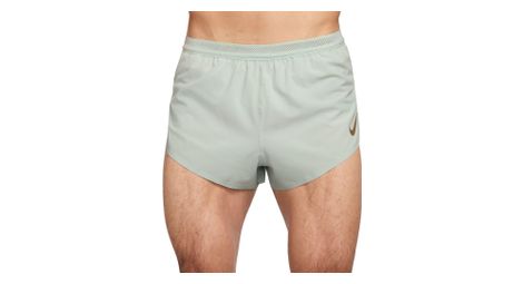 Heren nike dri-fit adv aeroswift 2in jakob ji grijs goud split short