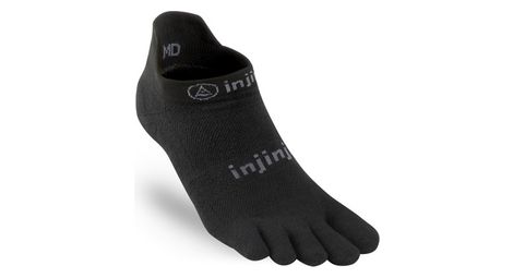 Chaussettes injinji run lightweight no show noir