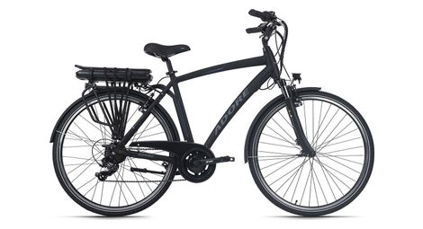 Vélo électrique homme aluminium adore versailles 28  e-bike noir 250 watt li-ion 36 v/10,4 ah 7 vitesses