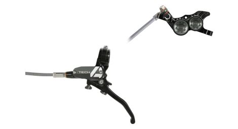 Hope tech4 v4 freno anteriore nero/grigio tubo aeronautico