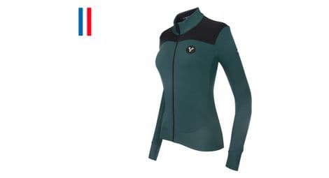 Veste hiver femme lebram aulac vert agave coupe ajustée