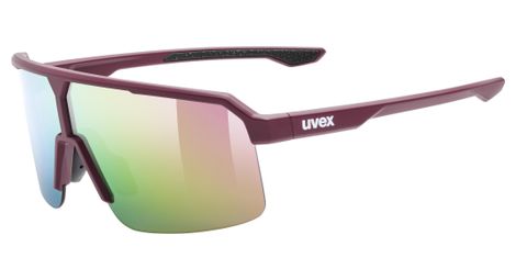 Uvex Ramp Brille Bordeaux/Rosa Spiegel