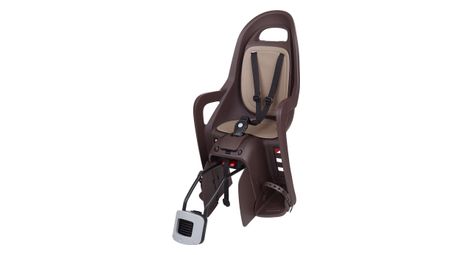 Porte bebe arriere inclinable polisport groovy rs marron