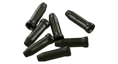 Embouts de cable var en aluminium noir x4