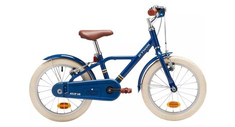 Vélo enfant btwin 900 alu city 16 bleu