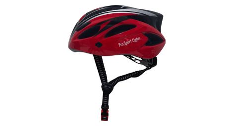 Casque de vélo - Femmes/Hommes - Noir/Rouge