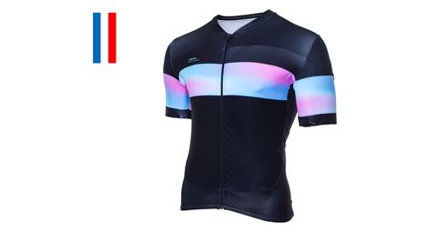 Lebram agnès black twilight short sleeved jersey