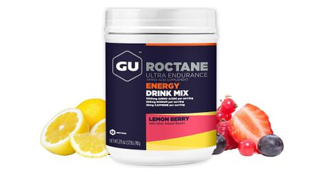 Boisson energetique gu roctane citron fruits rouges 780g