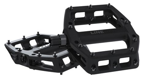 Paire de Pédales Plates Trek Line Elite Noir