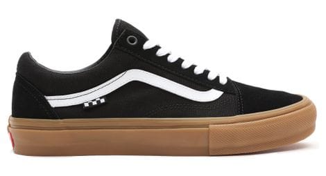 Vans old skool skate shoes black/gum