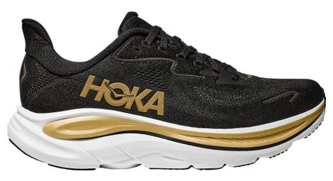 hoka clifton 10 black gold women s running shoes