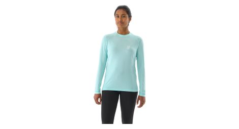 Maillot manches longues compressport femme performance bleu femme