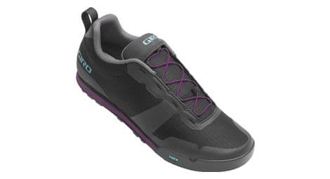 Giro tracker fastlace black / purple women's mtb shoe