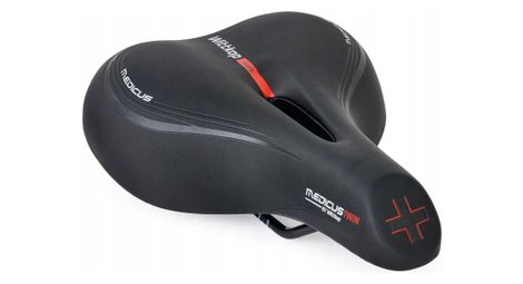 Medicus 3.0 Selle de vélo - Selle unisexe large - Noir